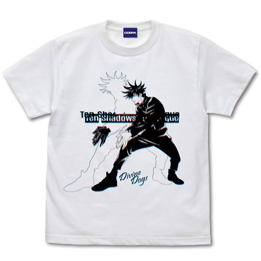 呪術廻戦　非売品Tシャツ　Mサイズ 海外公式 呪術廻戦 Tシャツ M 実寸はXLぐらい 白 五条悟 アニメT